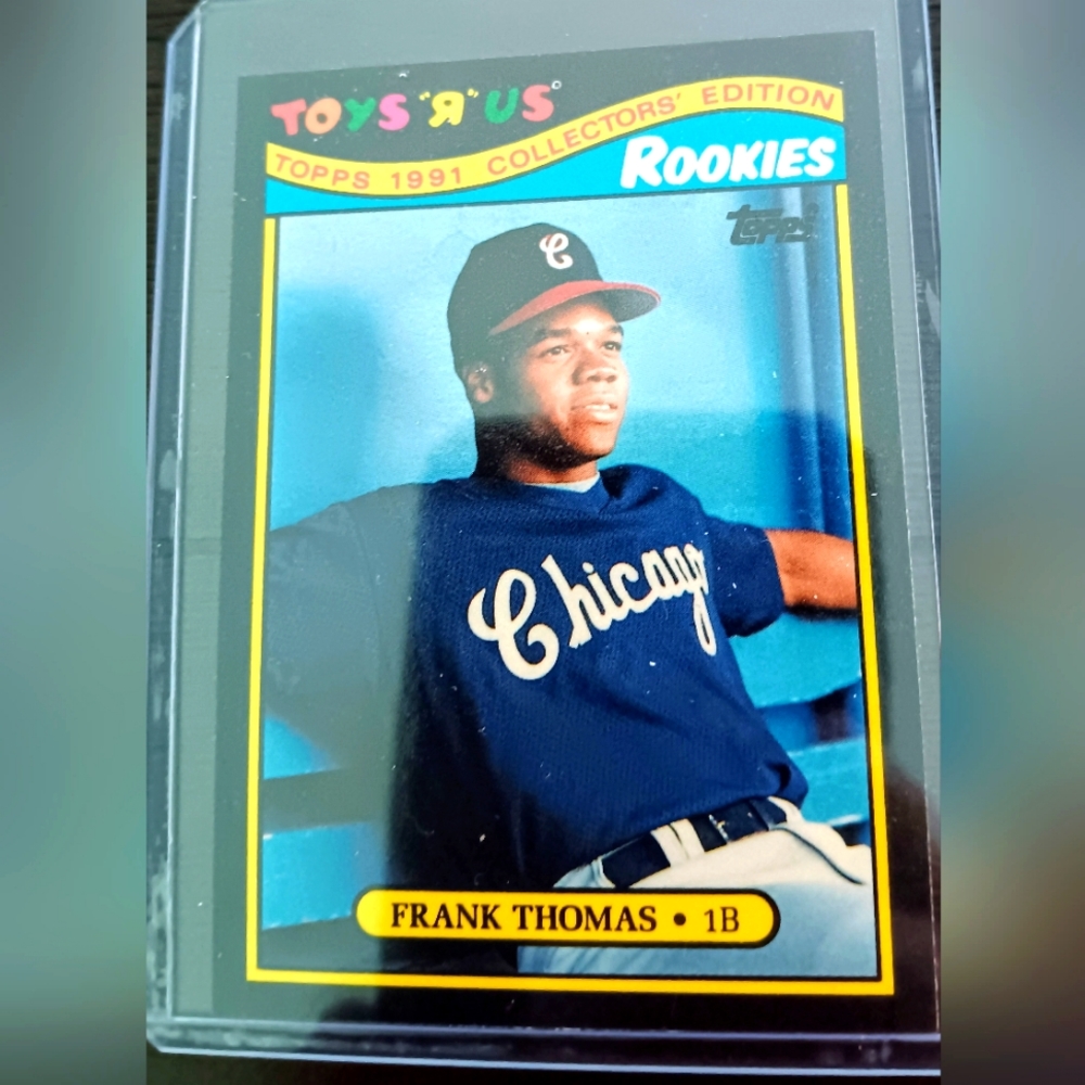 FRANK THOMAS ROOKIE CARD Toys R Us Baseball RC Chicago White Sox MLB HOF